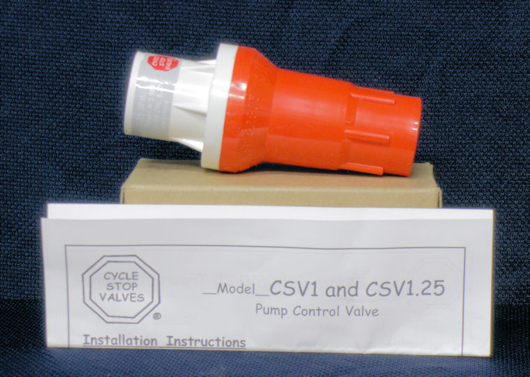 CSV150 50PSI 1" Cycle Stop Valve