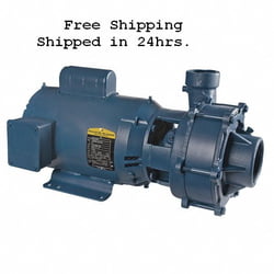 C22251 1PH 5HP 2 Stage Brass Impeller Pump