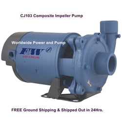 CJ103P071 1PH 3/4HP Composite Impeller Centrifugal Pump