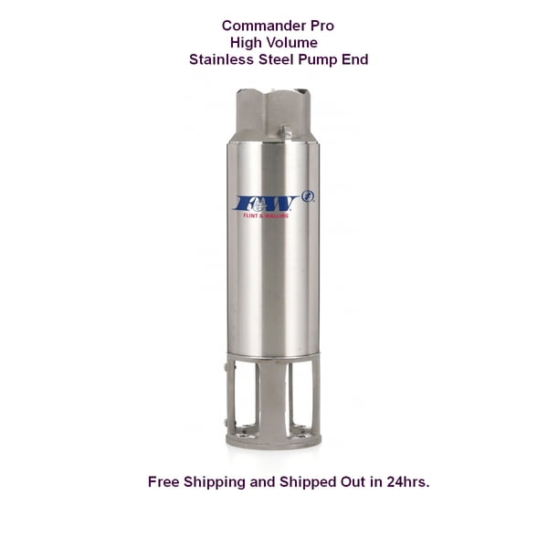 Flint and Walling 85GPM 3HP Stainless Steel Pump End