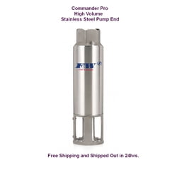 Flint and Walling 85GPM 3HP Stainless Steel Pump End