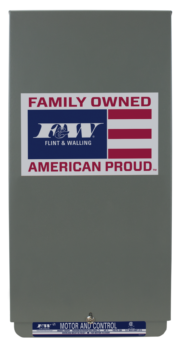 Flint and Walling 5HP Deluxe Control Box Image
