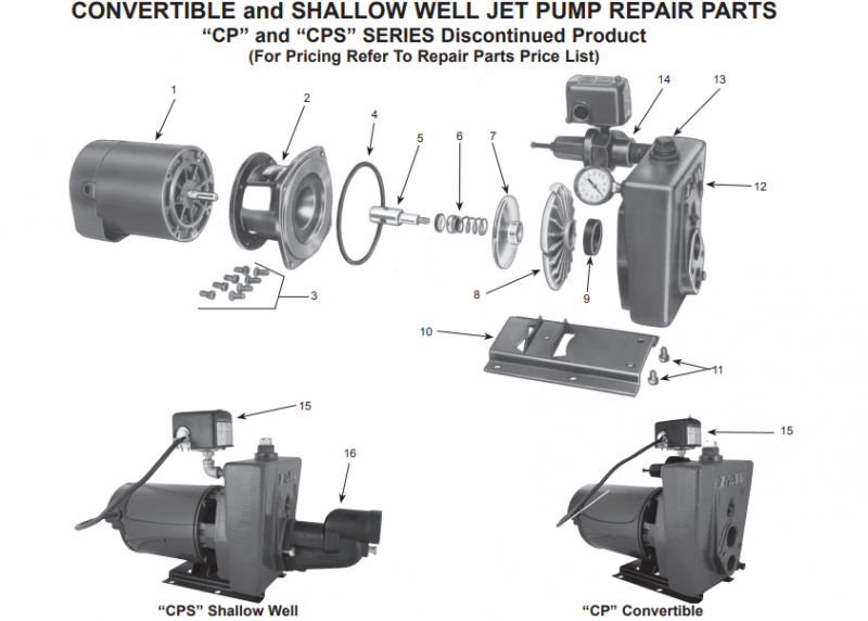 CP and CPS Pumps