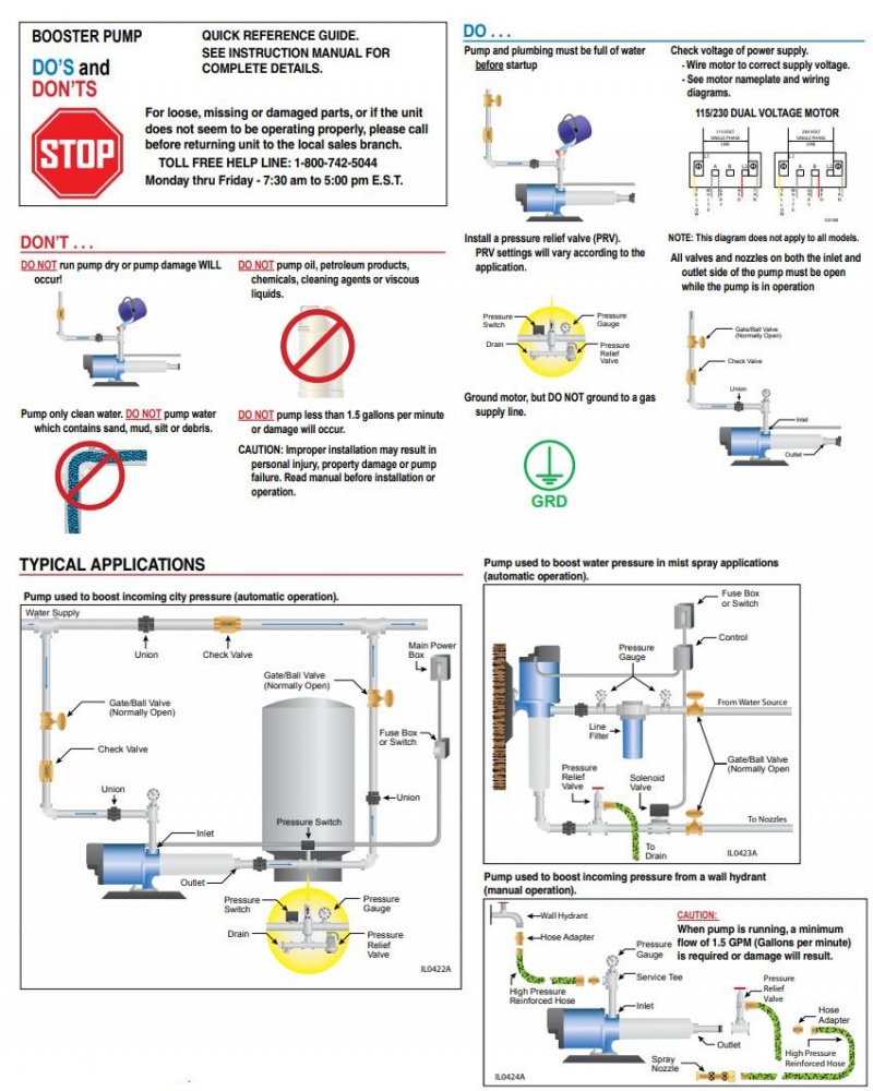 PB Installation Warning Info