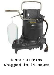 Flint and Walling 3SEL Cast Iron Contractor Pump