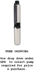 Flint and Walling Multi-Stage Effluent 4" Submersible Pumps