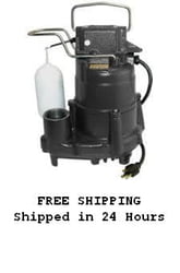F&W 4EPF Thermoplastic Sewage Ejector Pump