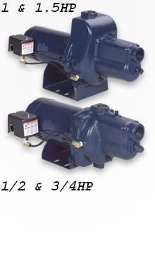 Franklin 1-1/2HP JVJ15CI VersaJet Jet Pump